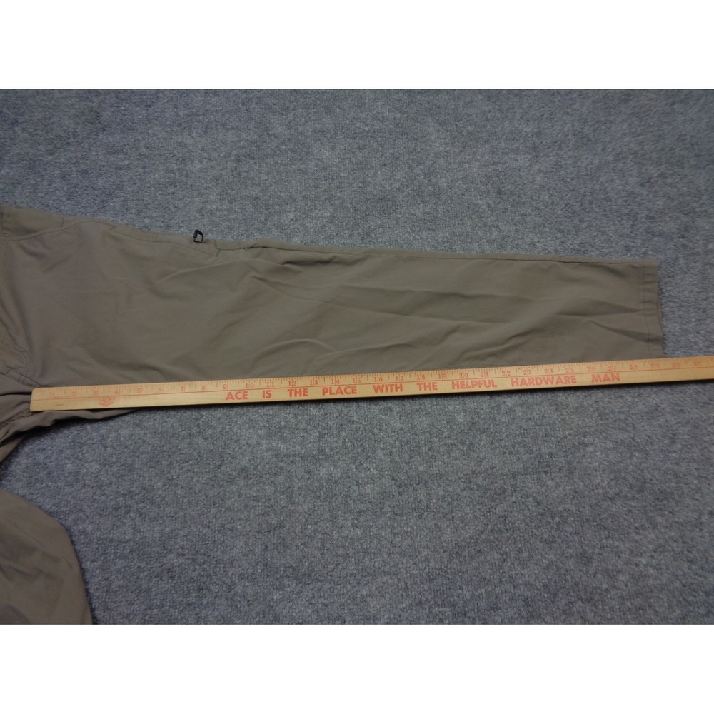 686 Everywhere Pants Men 30x30 Brown Slim Fit Straight Drawstring Outdoor Travel - Picture 11 of 11